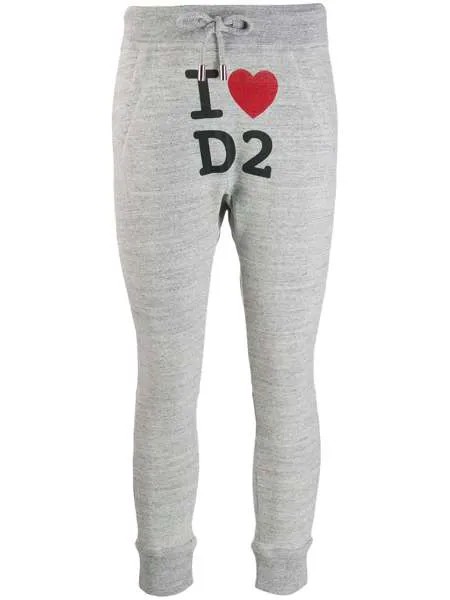 Dsquared2 спортивные брюки с логотипом