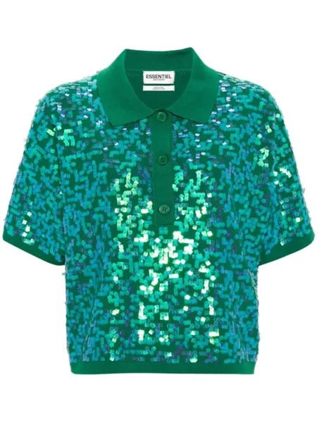 Essentiel Antwerp рубашка поло Glitz, зеленый
