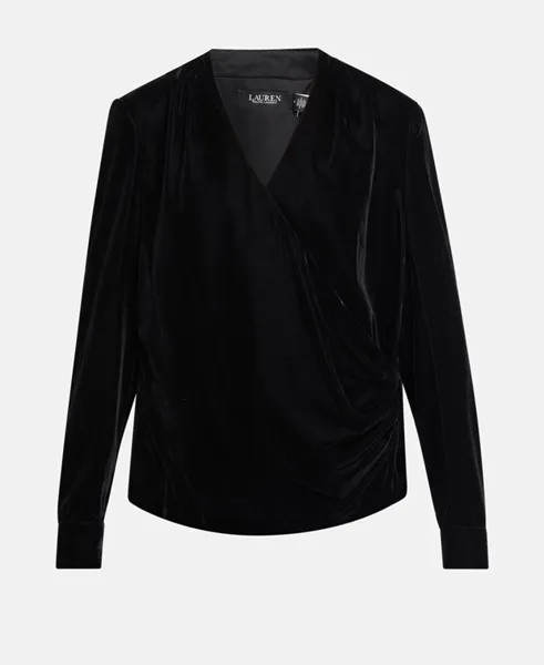 Рубашка-блузка Lauren Ralph Lauren, черный