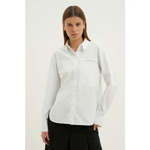 Блуза FINN FLARE, размер XS, белый