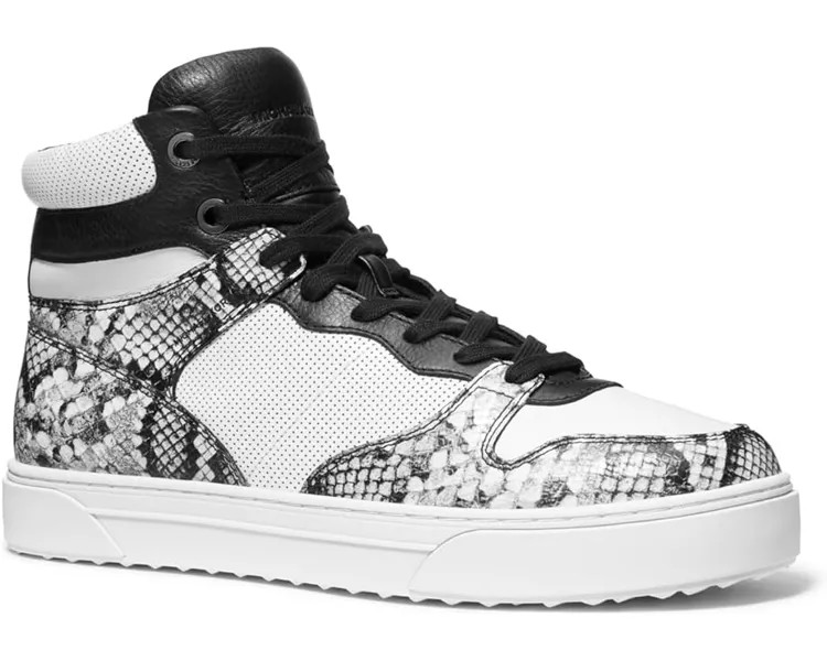 Кроссовки Michael Kors Barett High-Top, цвет Optic White/Black