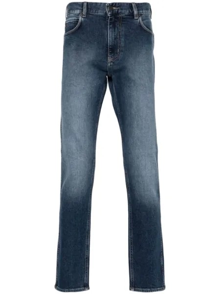 Emporio Armani узкие джинсы J16, синий