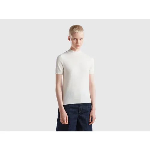 Водолазка UNITED COLORS OF BENETTON, размер XS, белый