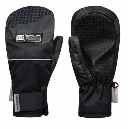 Варежки  DC Shoes, черный
