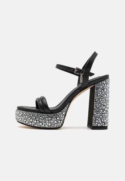 Босоножки на каблуке LACI PLATFORM MICHAEL Michael Kors, черный