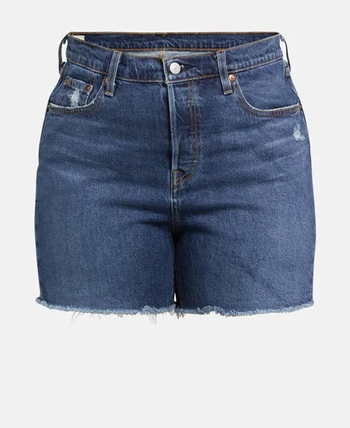 Джинсовые шорты Levi's Plus, темно-синий