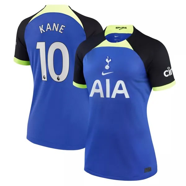 Женская футболка Nike Harry Kane Blue Tottenham Hotspur 2022/23 Away Breathe Stadium Replica Player Джерси Nike