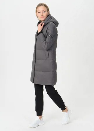 Пуховик-пальто женский ELARDIS El_W60649 серый 44