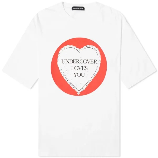 Футболка Undercover Loves You, белый