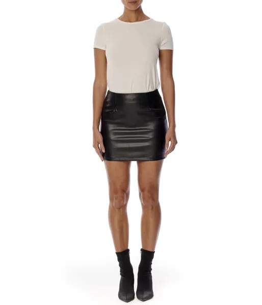 Юбка LBLC The Label, Abby Faux Leather Skirt