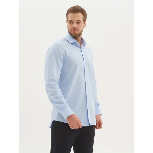 Рубашка Dave Raball, размер 48 182-188, голубой