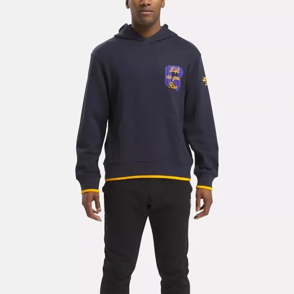 Толстовка Sports Illustrated Reebok, темно-синий
