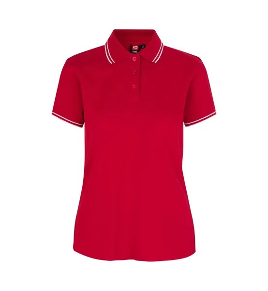 Поло IDENTITY Polo Shirt stretch, красный