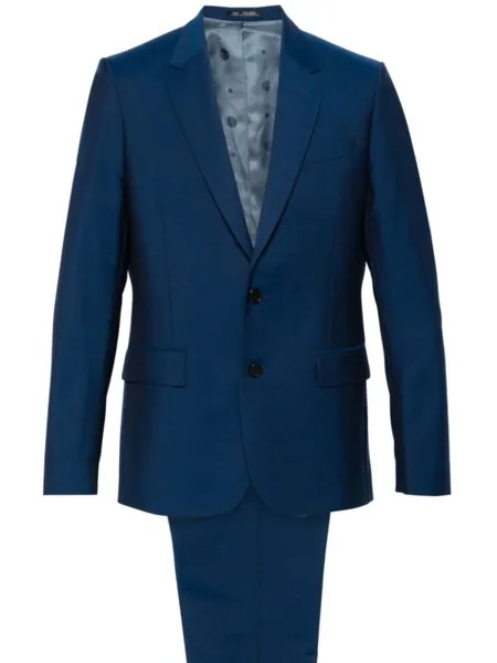 Paul Smith костюм с однобортным пиджаком, синий