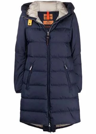 Parajumpers пуховик с нашивкой-логотипом