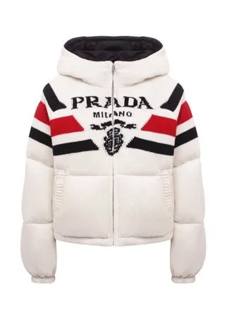 Куртка из шерсти и кашемира Prada Linea Rossa