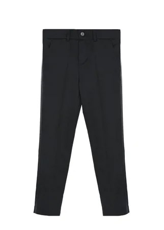 Классические брюки из шерсти с атласными лампасами Paul Smith