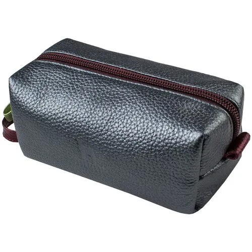Косметичка MUMI, 7.5х7.5х14.5 см, серый