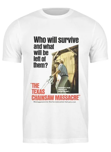 Футболка мужская Printio The texas chain saw massacre белая XL