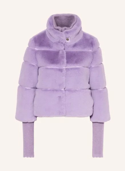Куртка из искусственного меха Patrizia Pepe, фиолетовый