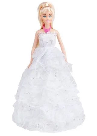 Кукла Max&Jessi Милая леди в свадебном платье, 30 см, OEM1246236