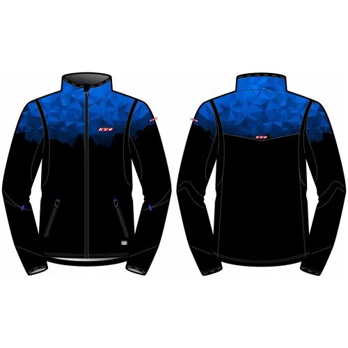 Куртка KV+, размер M, черный, синий