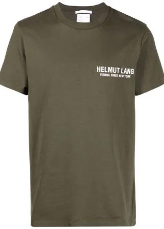 Helmut Lang футболка с логотипом