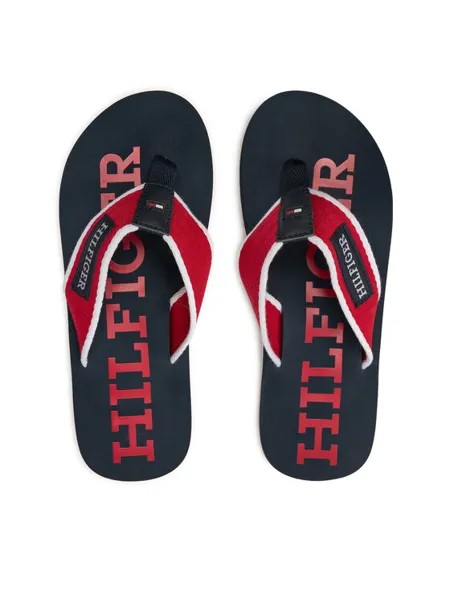 Шлепки Tommy Hilfiger, красный