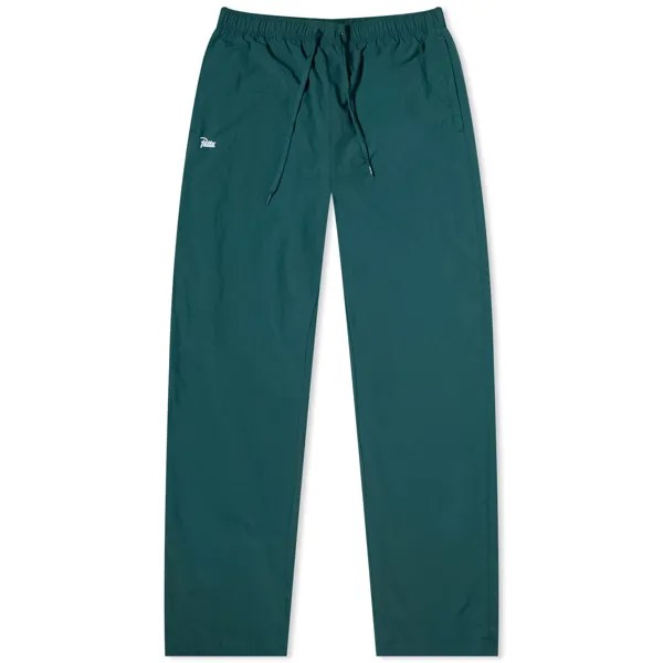 Спортивные брюки Patta Basic M2 Nylon Tracks, цвет Ponderosa Pine
