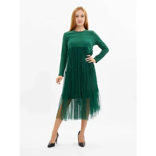 Платье размер 44/48, зеленый