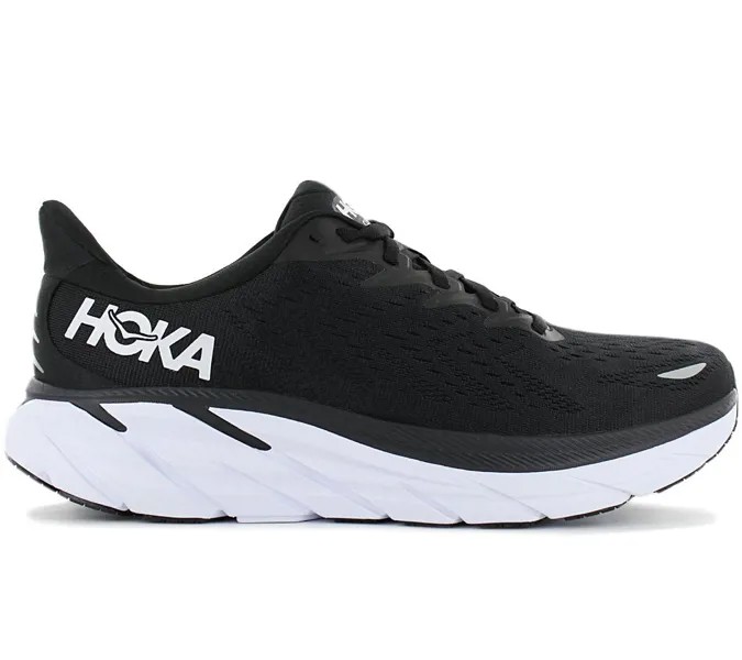 HOKA One One Clifton 8 - Мужские кроссовки черные 1119393-BWHT Кроссовки Спортивная обувь ORIGINAL