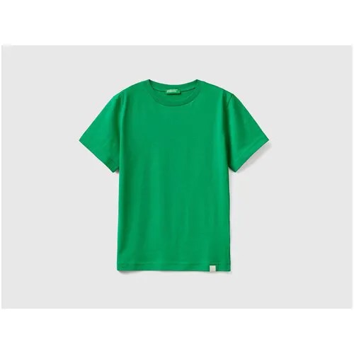 Футболка UNITED COLORS OF BENETTON, размер 160 (EL), зеленый