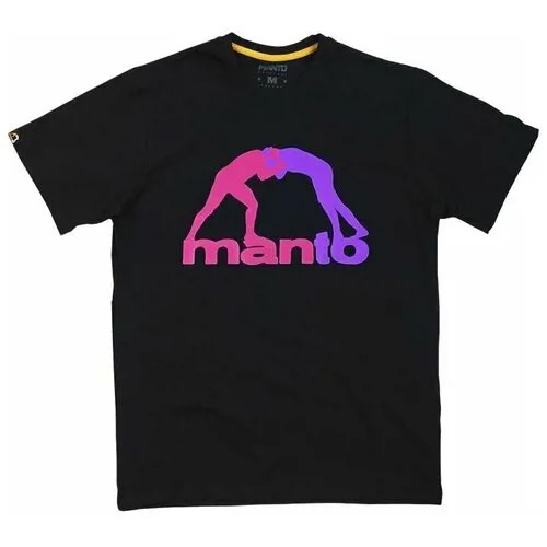 Футболка Manto Duo Wine Black S