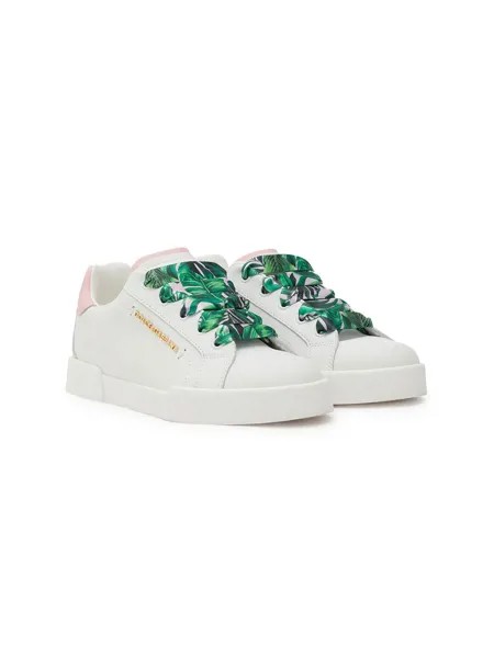 Dolce & Gabbana Kids кроссовки на шнуровке