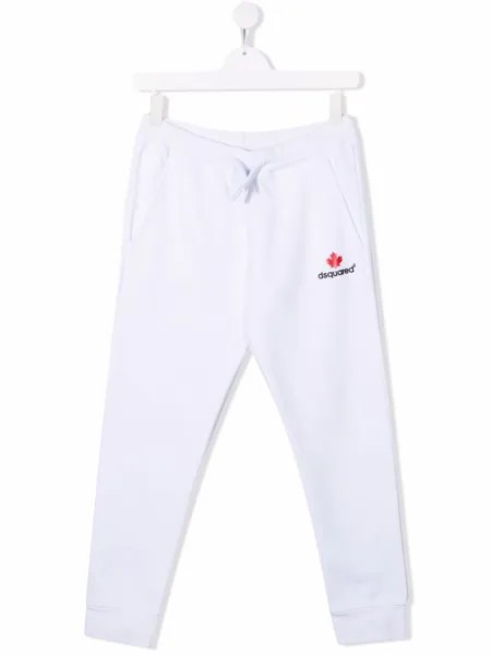 Dsquared2 Kids узкие спортивные брюки с логотипом