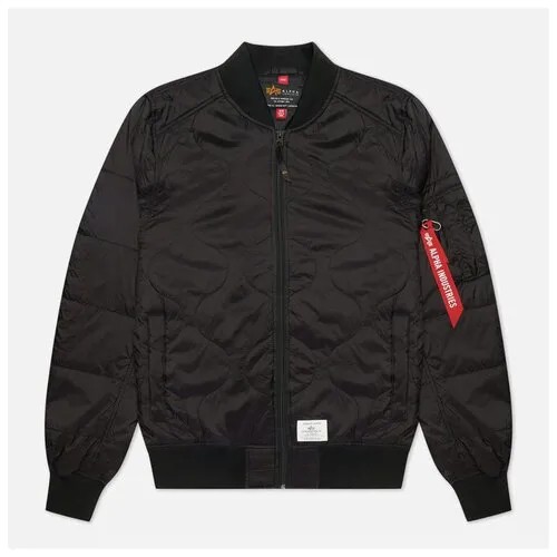Бомбер ALPHA INDUSTRIES, подкладка, размер M, черный