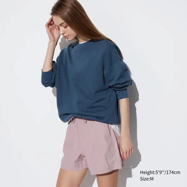 Шорты-парашюты Uniqlo, розовый