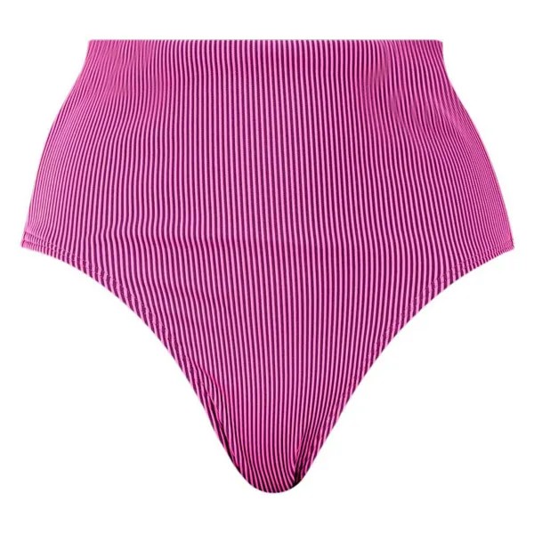 Низ бикини Puma Swim Ribbed High Waist, розовый