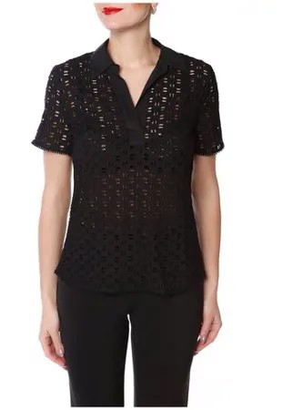 Блуза  22 Maggio, размер 44, черный