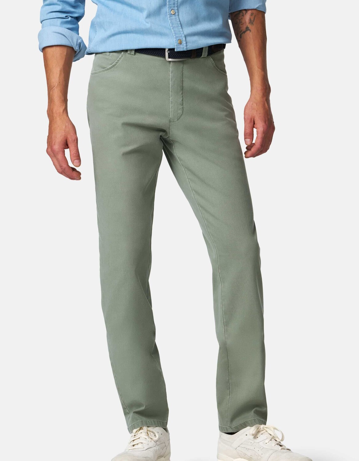 Брюки чинос Meyer meyer_active,swing_pocket DUBLIN, цвет salbei
