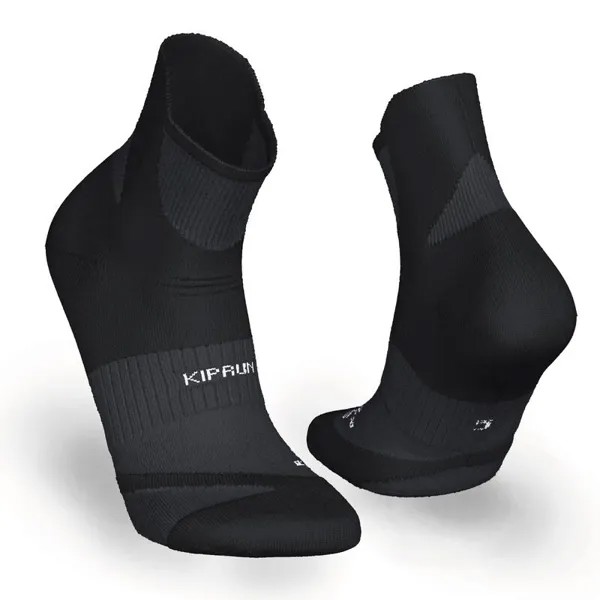Носки для бега - Run 900 Strap черный KIPRUN, цвет grau