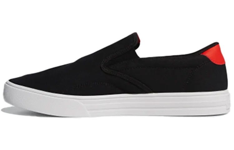 Кроссовки унисекс Adidas Neo Vs Set для скейтбординга Черный/Красный/Белый