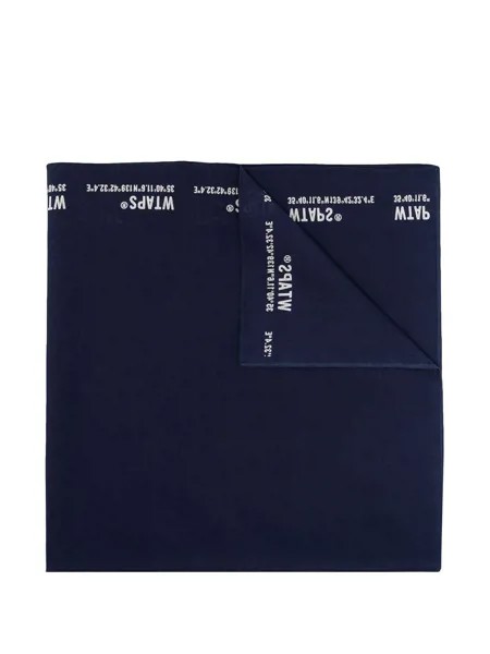WTAPS шарф с логотипом