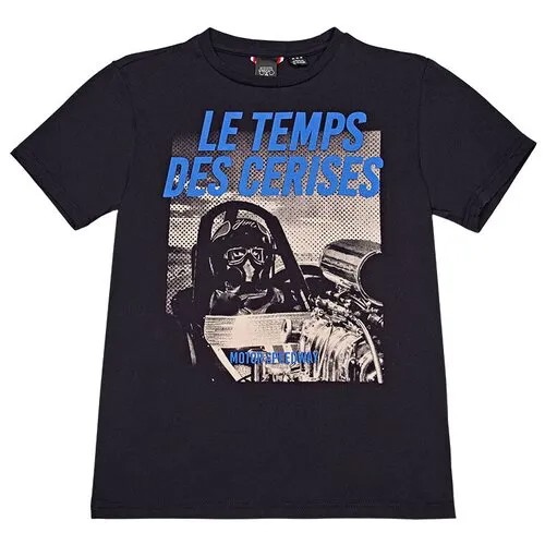 Футболка BADAMSBO00000MC для мальчика Le Temps Des Cerises цвет черный 12 лет