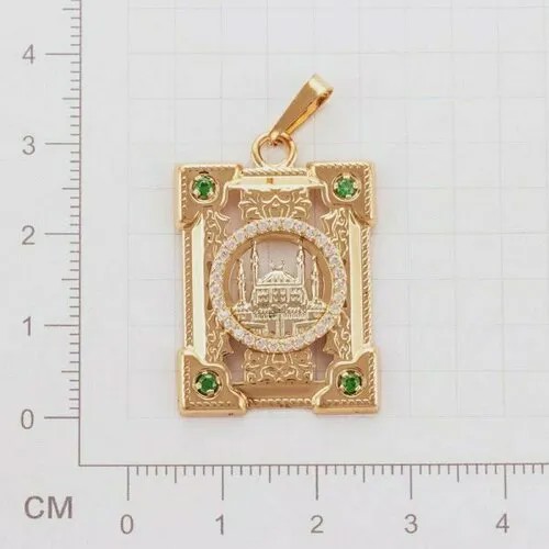 Подвеска GOLD CENTER, красное золото, 585 проба