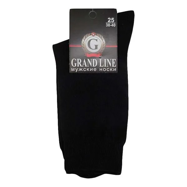 Носки мужские GRAND LINE черные 25