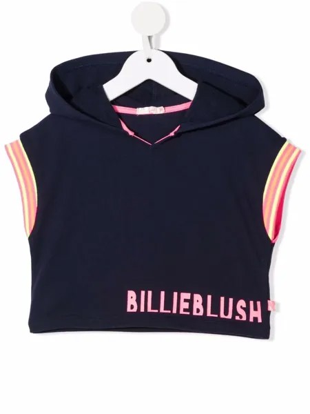 Billieblush укороченный топ с капюшоном