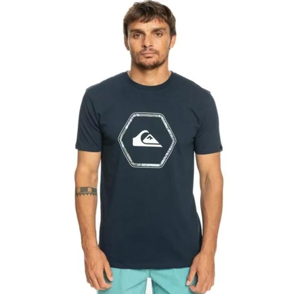 Футболка Quiksilver In Shapes синяя