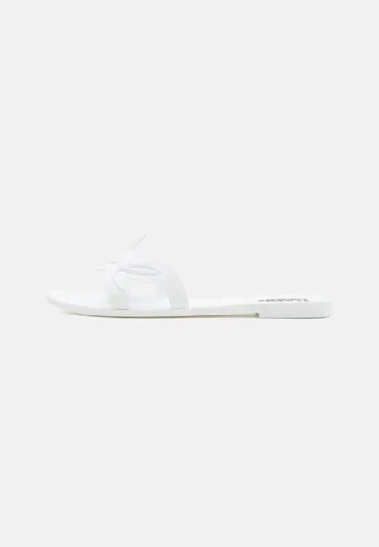 Шлепанцы SIGNATURE SLIDE KARL LAGERFELD, цвет white