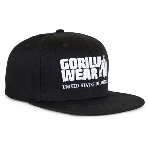 Бейсболка Gorilla Wear, хлопок, размер OS, черный